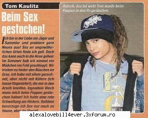 sexul aer liber gasit articol din revista ravo din germania unde tom vorbeste despre mica experienta