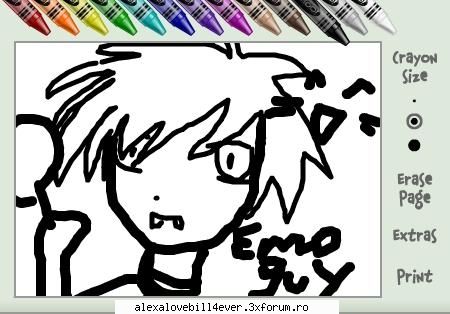 Desene facute pe mess - Buua Mihaa - *F A N ~ A R T  *