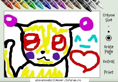 Desene facute pe mess - Buua Mihaa - *F A N ~ A R T  *