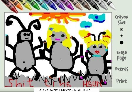 Desene facute pe mess - looommee.. dupa ce am citit fiku lu aurora eu cu - *F A N ~ A R T  *