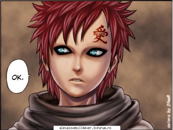 Gaara - nu ka ii sweet?:X - * A N I M E *