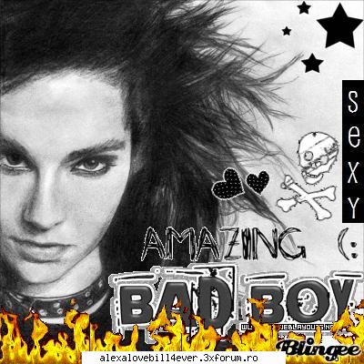 Tokio Hotel Blingee - iote un blingee nu e prea grozav l-am facut in - *T O K I O ~ H O T E L  *